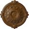 Ekena Millwork Hamilton Ceiling Medallion (Fits Canopies up to 3 3/4"), 17 3/8"OD x 1 3/4"P, Smokey Topaz CM17HASTF - alternate 1